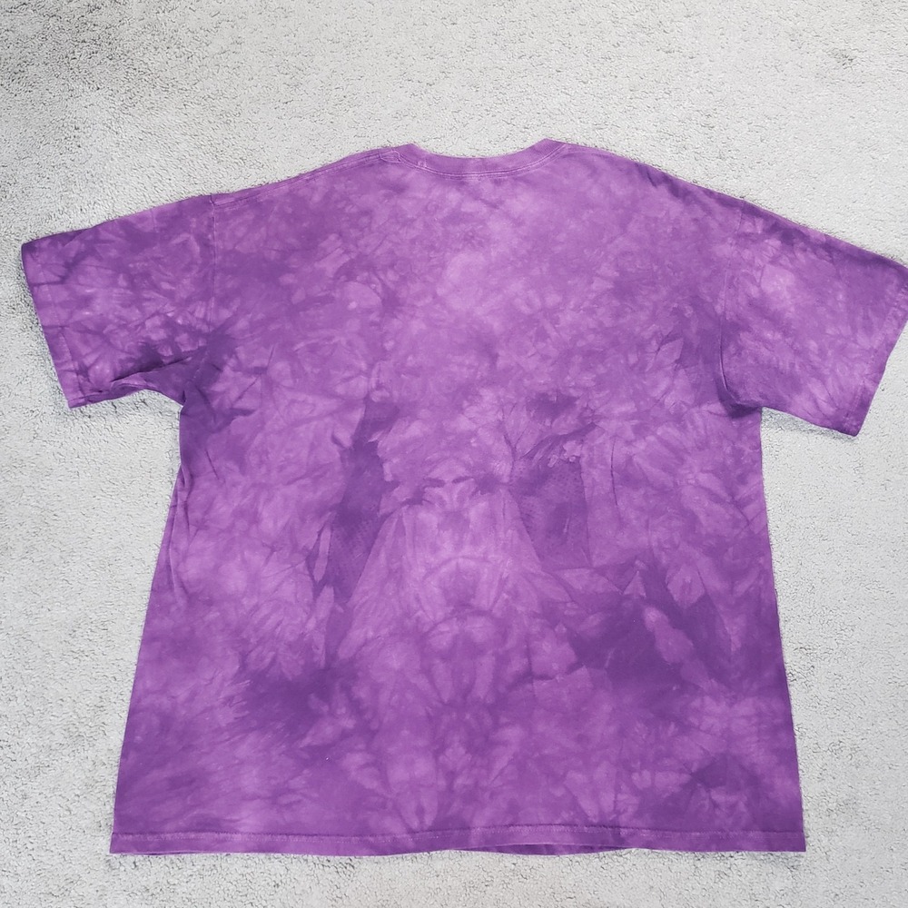 The Mountain Cat Face Shirt Kitty Tie Dye Hippie 70s Psychedelic Trippy - Picture 2 of 10